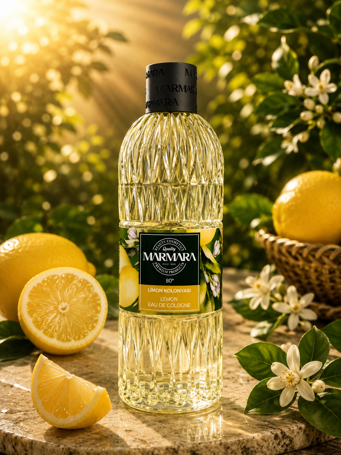Marama Kölnisches Wasser Zitrone 80° 400 ml