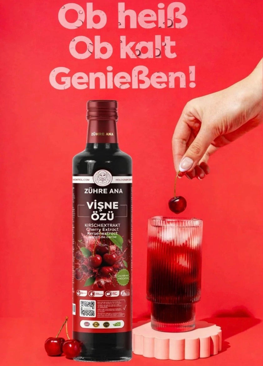 Kirschextrakt (Visne Özü) – Zühre Ana - 640 g