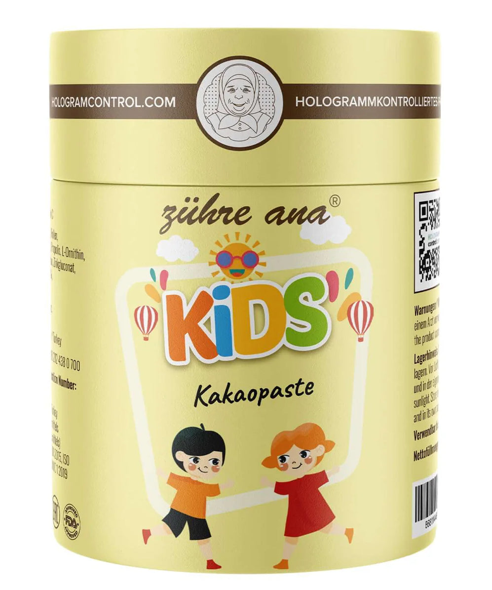 Zühre Ana Kids Kakaopaste 240 g – Cremiger Kakaoaufstrich für Kinder