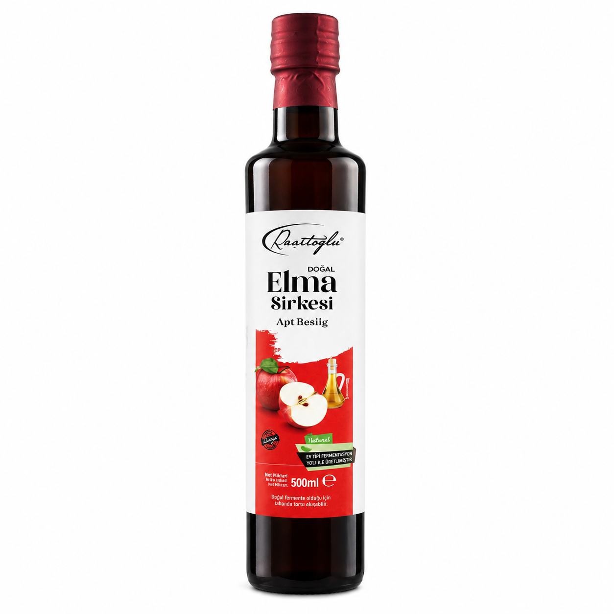 Rasitoglu Apfelessig 500 ml – Natürlich