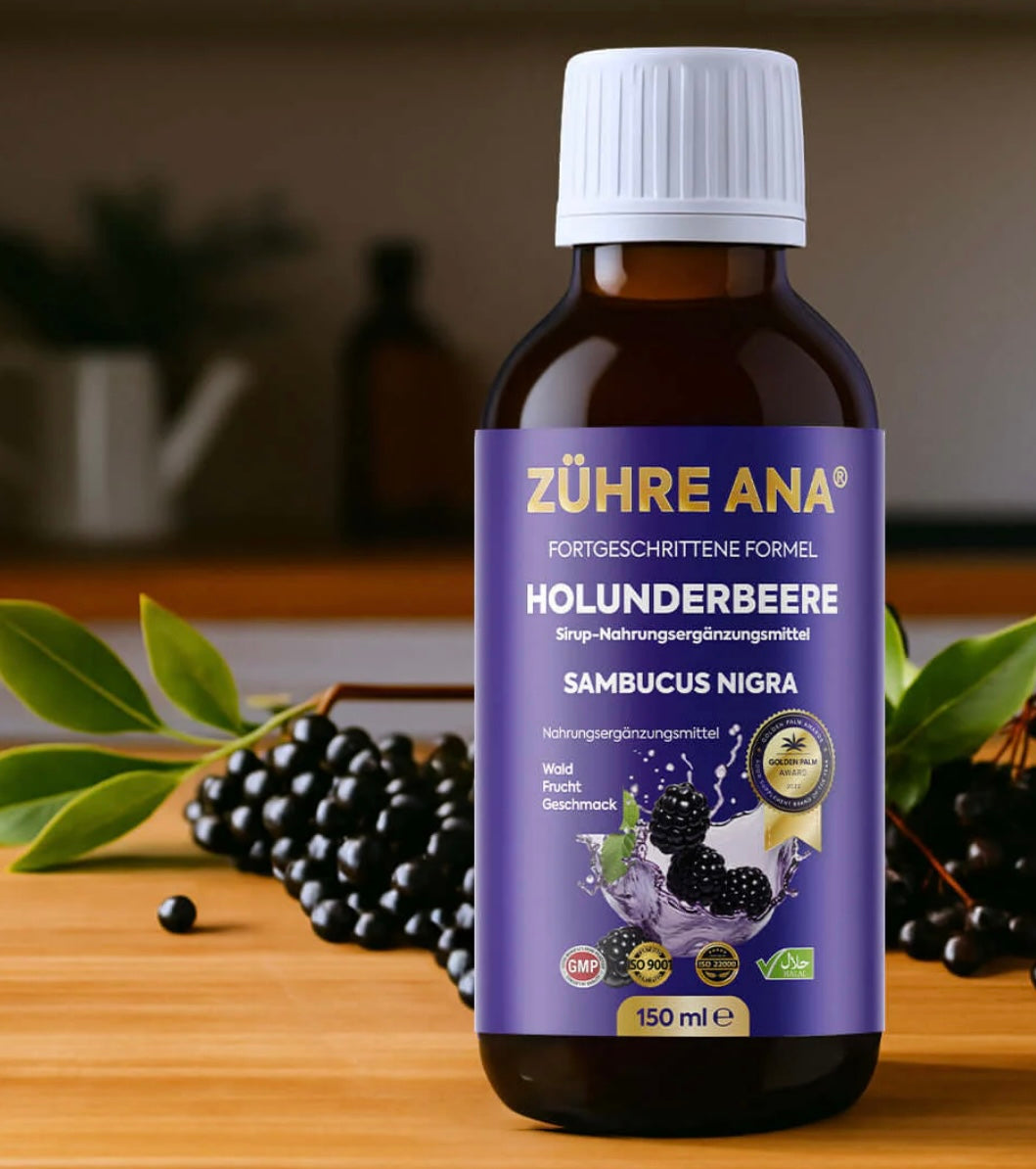 Holunderbeere Sirup (Kara Mürver Surubu) – Zühre Ana – 150 ml