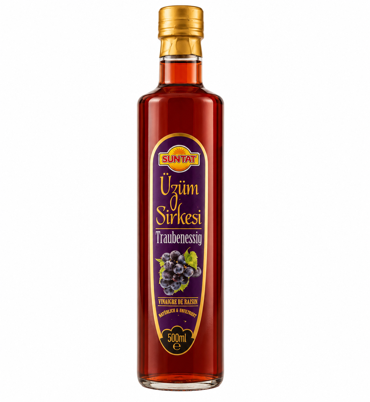 Traubenessig (Üzüm Sirkesi) - Suntat - 500 ml