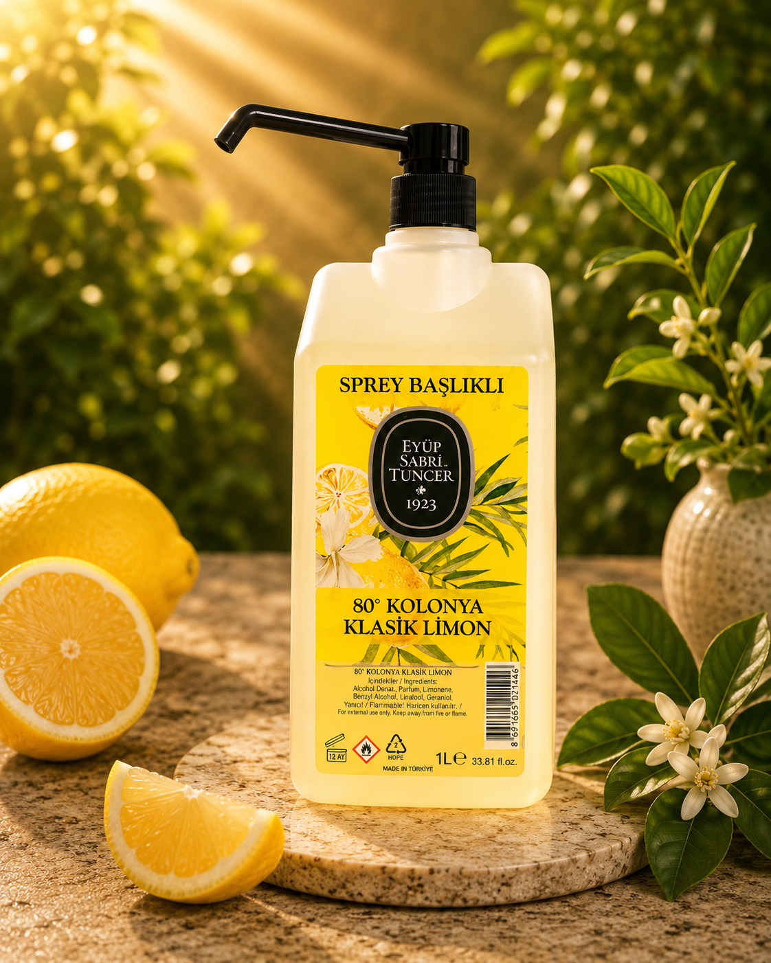 Eyüp Sabri Tuncer Kölnisches Wasser Zitrone 80° 1 L