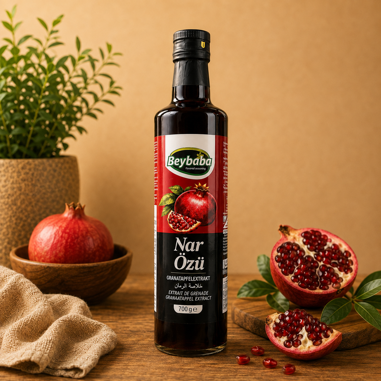 Granatapfel Extrakt (Nar Özü) - Beybaba - 700 g – Ohne Zusatzstoffe