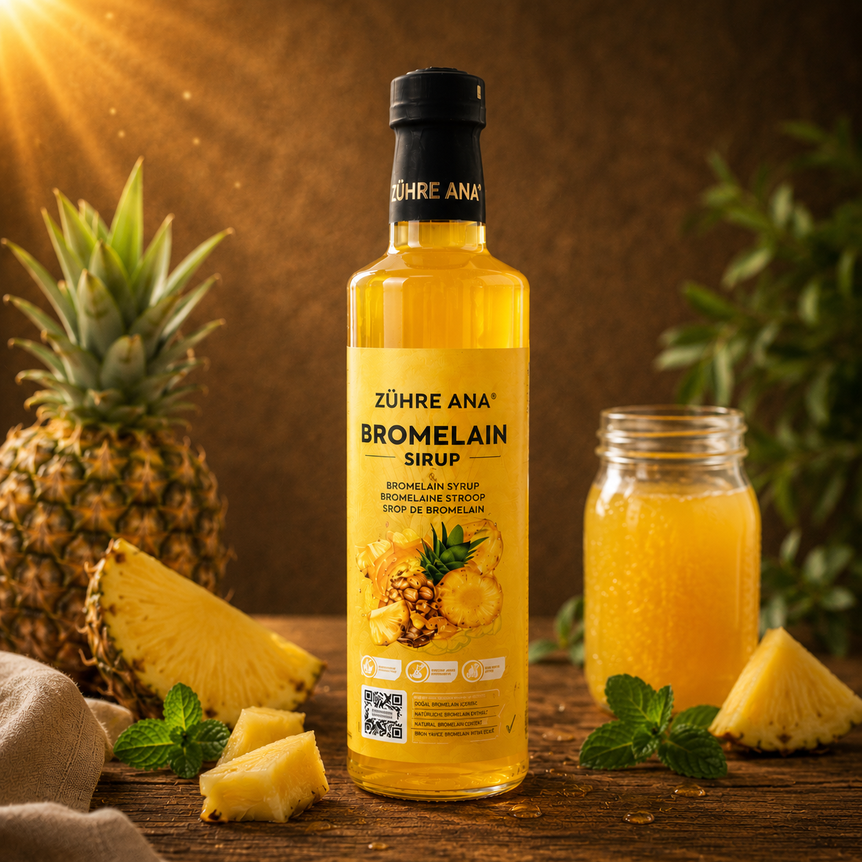 Bromelain Sirup – Zühre Ana – 250 g