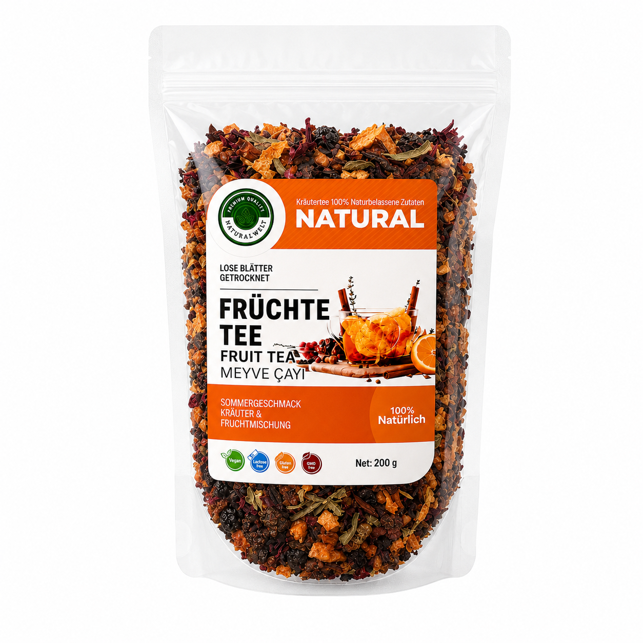Früchte Tee (Meyve Cayi) 200g - Natural Welt – 100% Natur