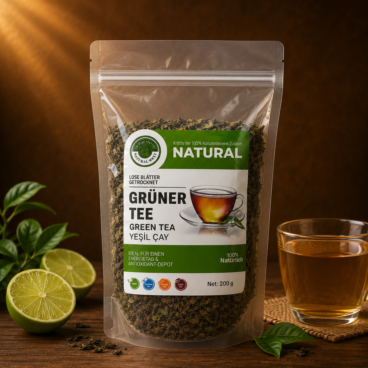 Grüner Tee (Yesil Cay) 200 g - Natural Welt – 100% Natur