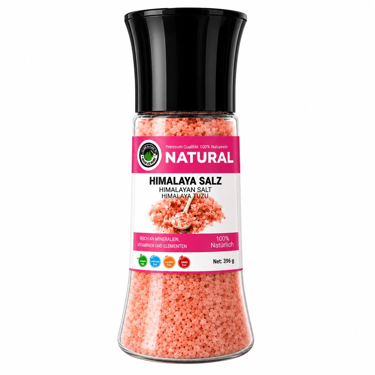 Himalaya Salz mit Mühle 396 g - Natural Welt – 100 % Natur