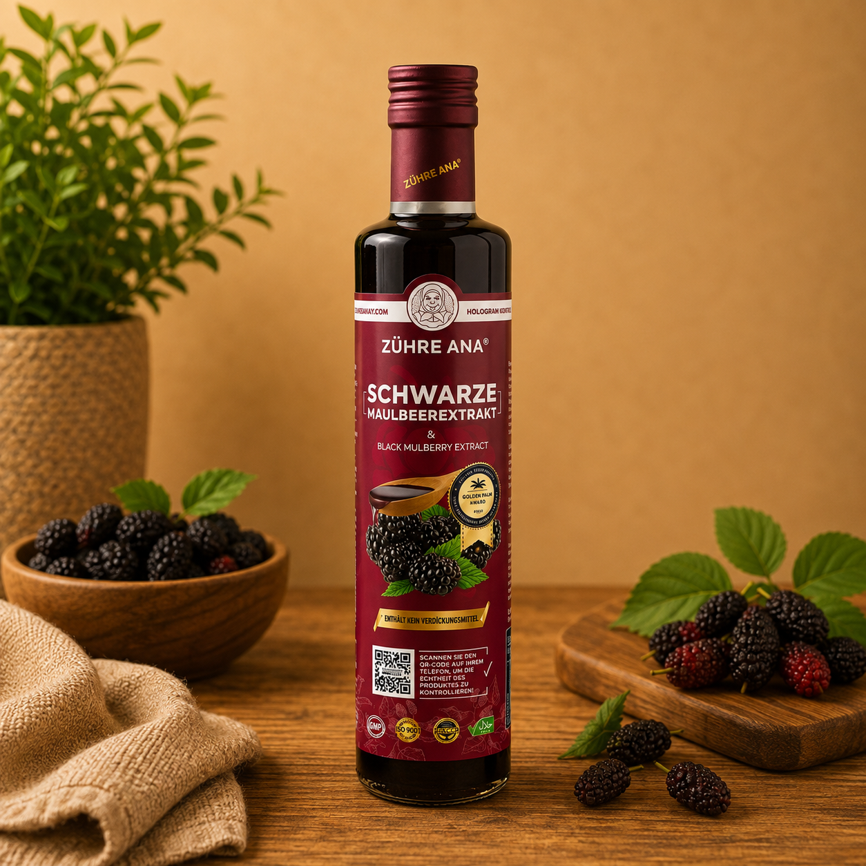 Schwarzer Maulbeerextrakt (Karadut Özü) – Zühre Ana – 670 g