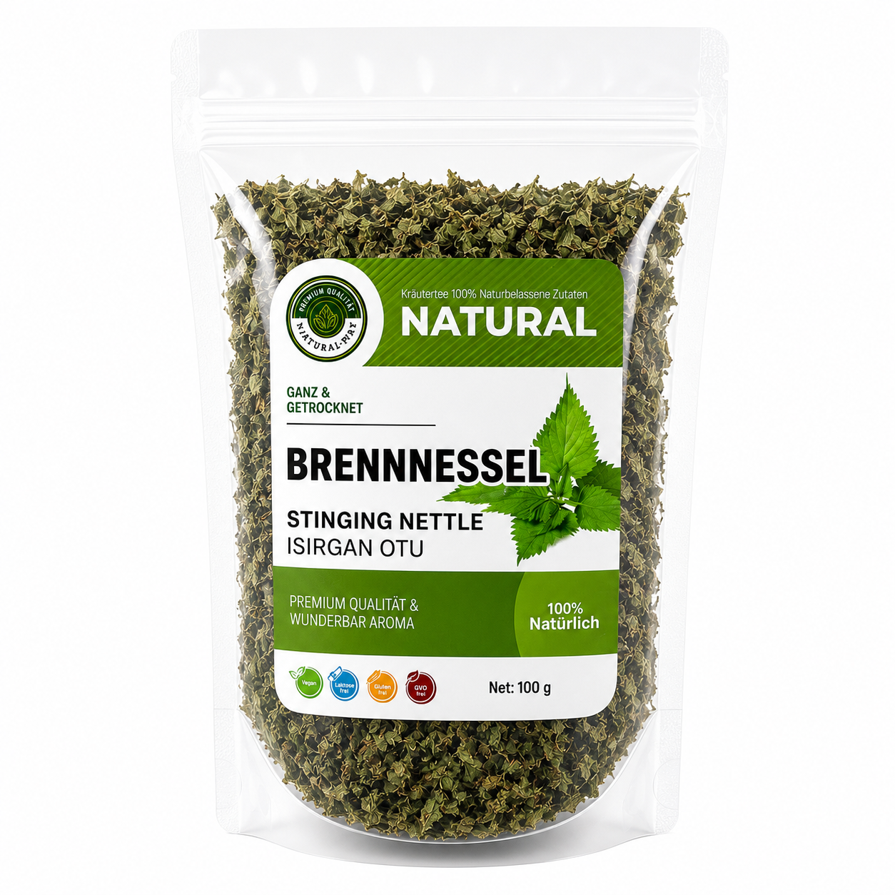Brennnessel Blätter Tee (Isirgan Otu Cay) 100 g - Natural Welt – 100 % Natur