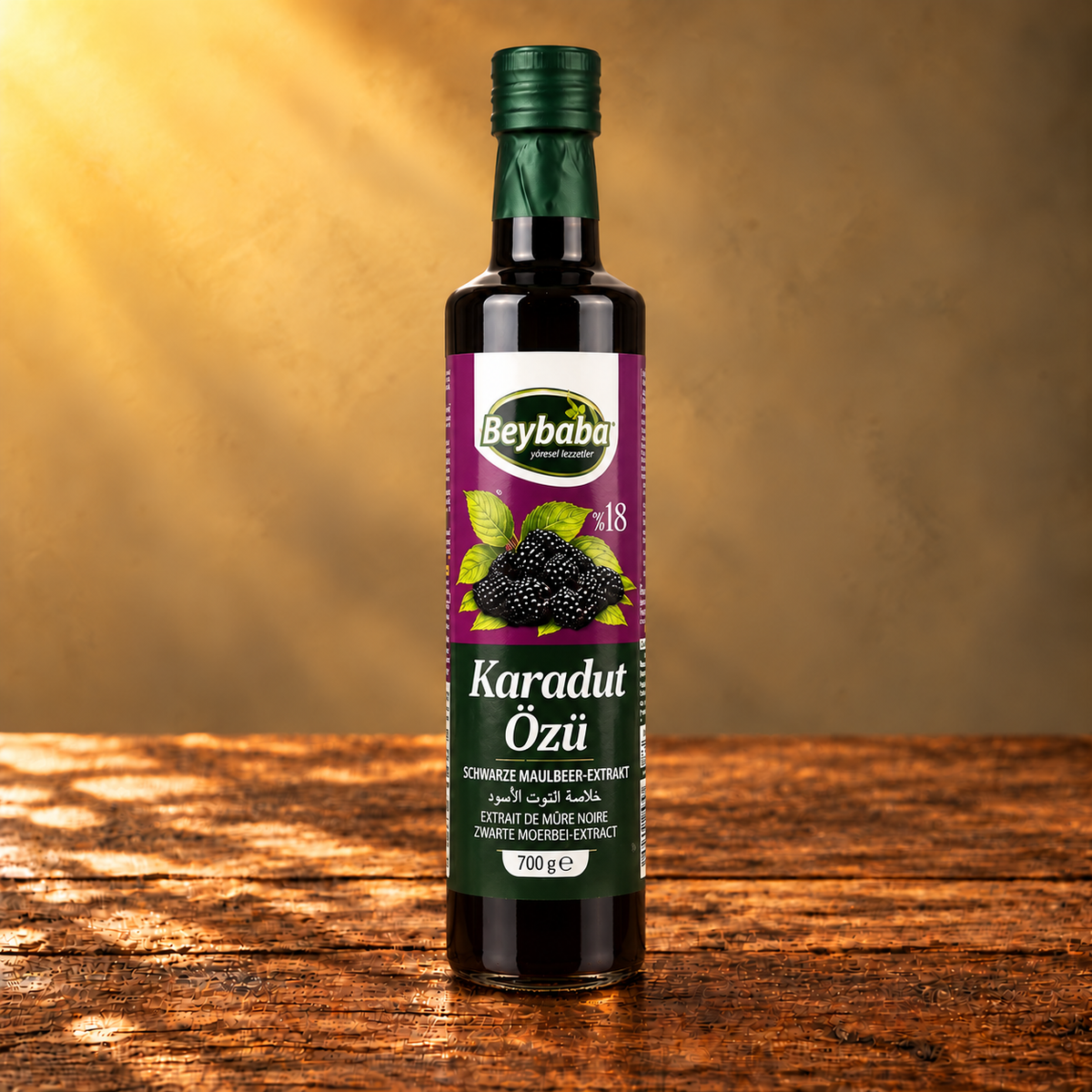 Beybaba - Schwarze Maulbeeren Extrakt (Karadut Özü) 700g - Ohne Zusatzstoffe