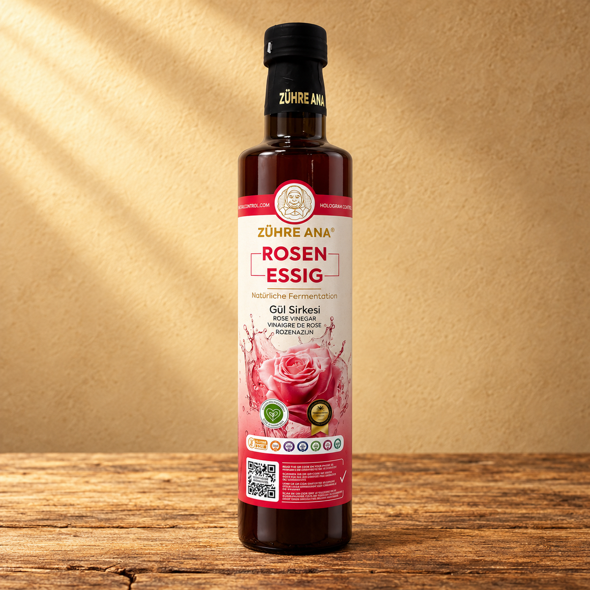 Zühre Ana – Rosenessig (Gül Sirkesi) 500 ml