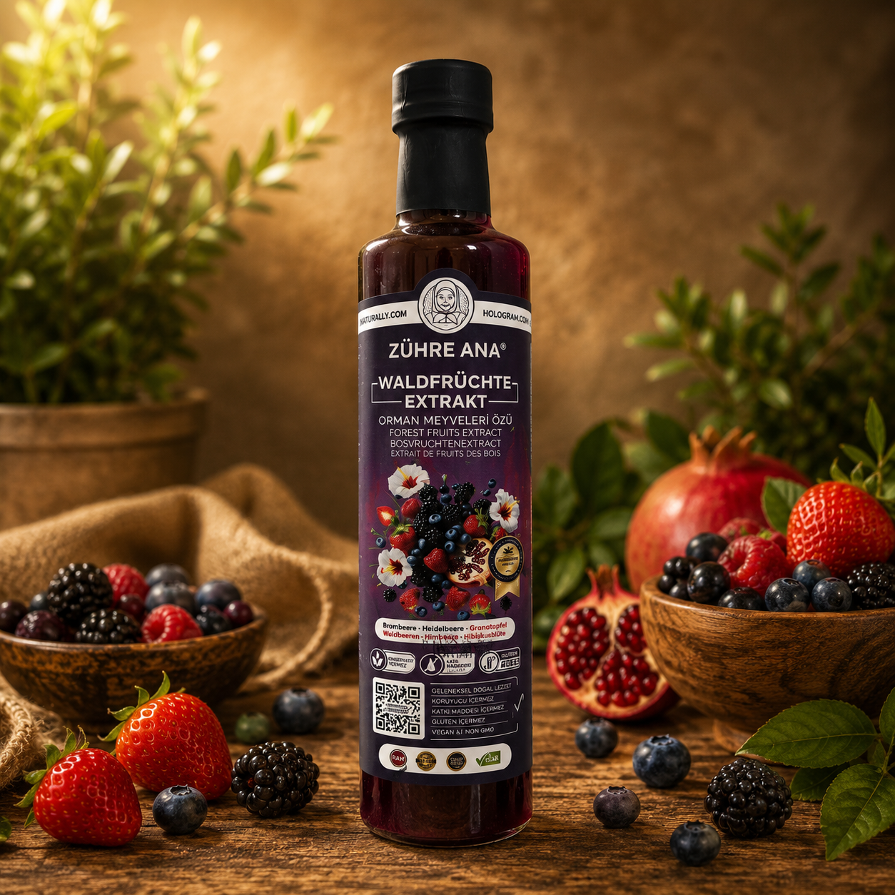 Waldfrüchte Extrakt (Orman Meyveleri Özü) – Zühre Ana – 640 g