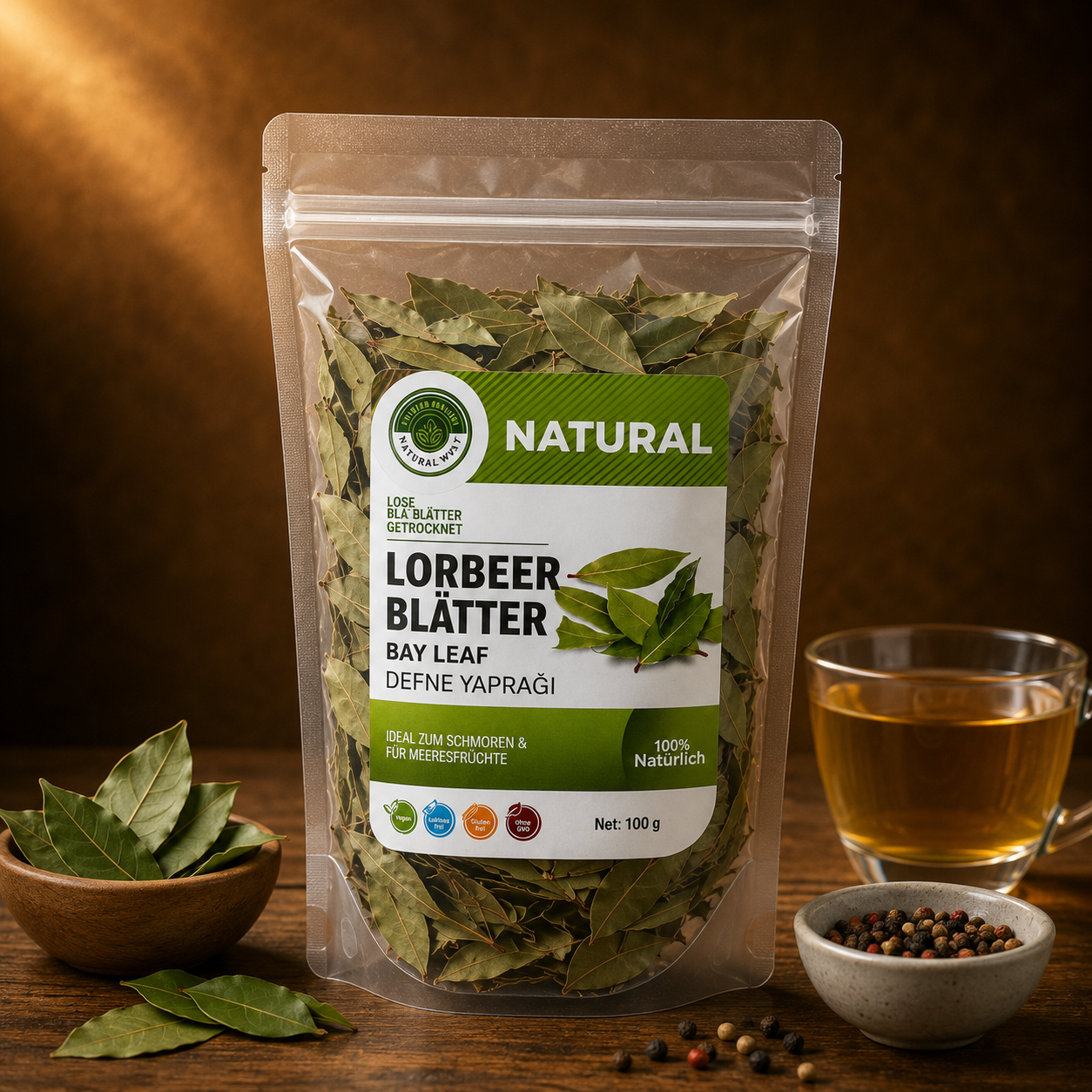 Lorbeerblätter (Defne Yaprak) 100 g - Natural Welt – 100% Natur