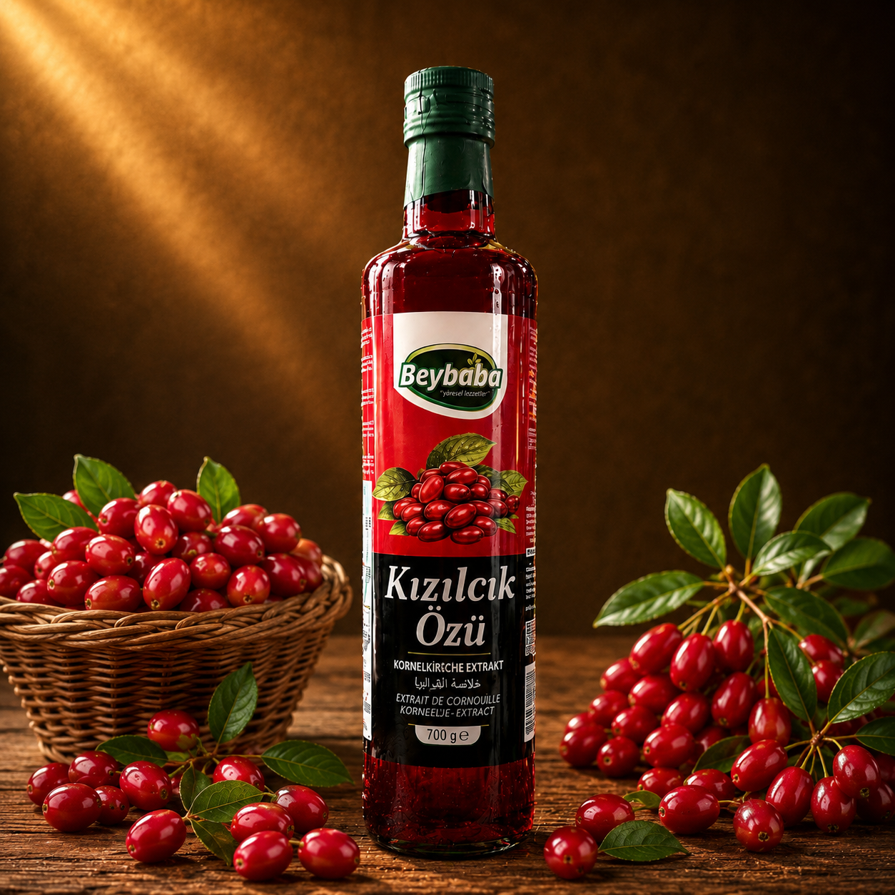 Kornelkirschen Extrakt (Kizilcik Özü ) - Beybaba - 700 g