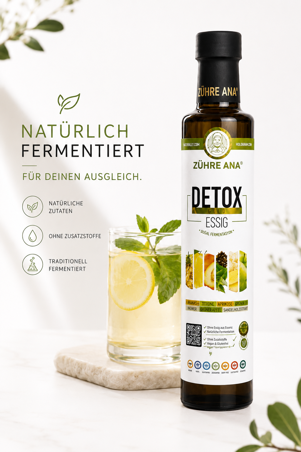 Detox Essig - Zühre Ana – 250 ml