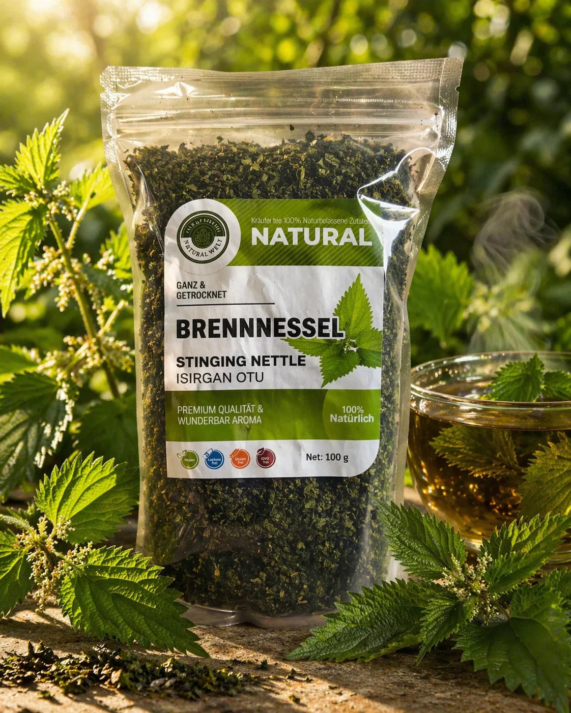 Natural Welt Brennessel 100% natürlich - 100g - Naturnaturia