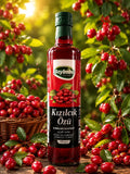 Beybaba Kornelkirsche Extrakt – Natürliches Kirschöl für Wohlbefinden, umgeben von frischen Beeren