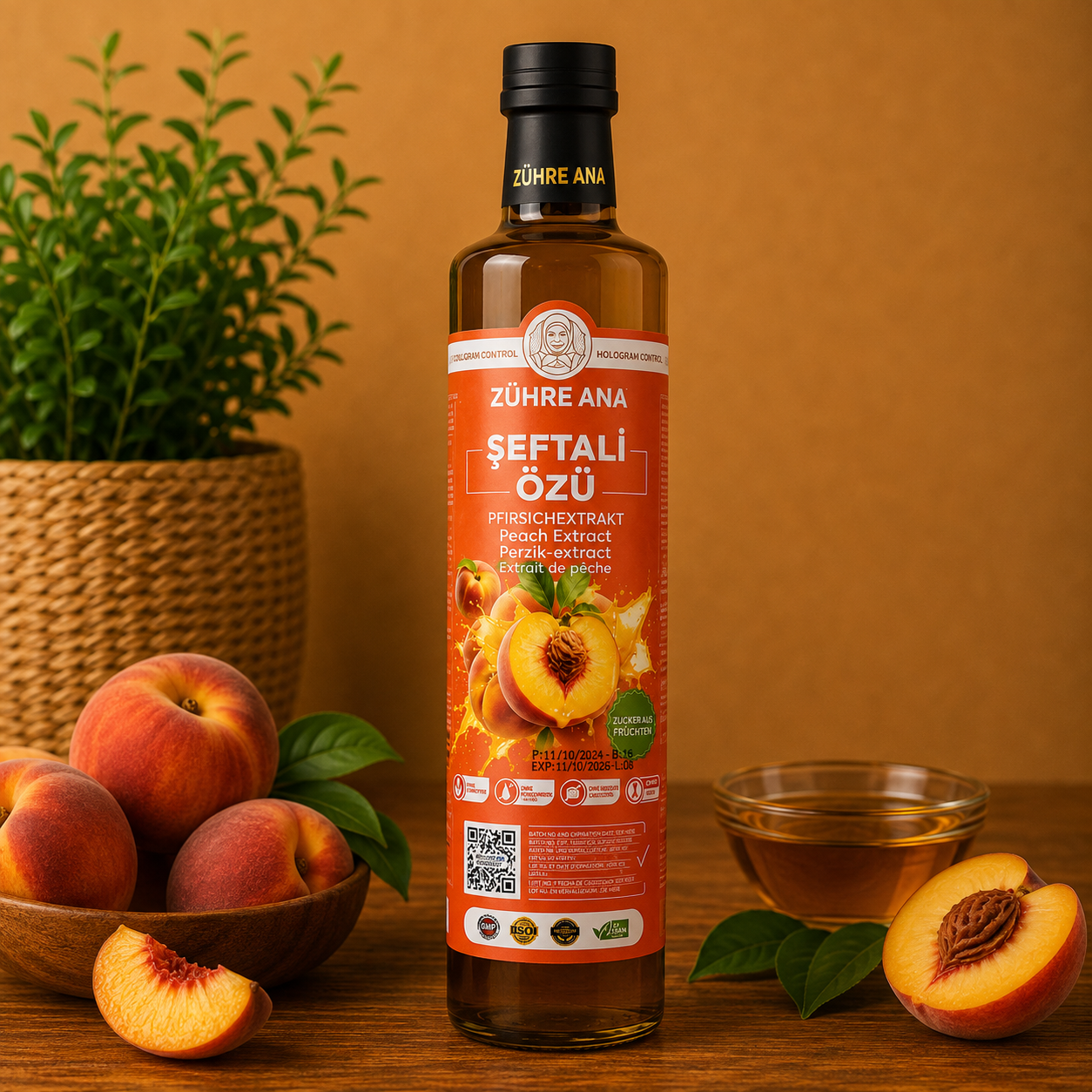 Pfirsichextrakt (Seftali Özü) – Zühre Ana - 670 g