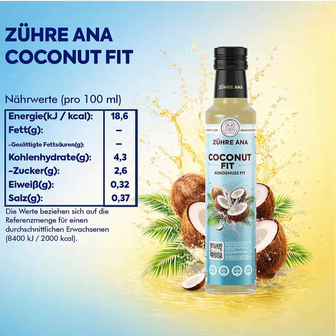 Zühre Ana - Coconut Fit (Kokosnuss Mix) 250 ml