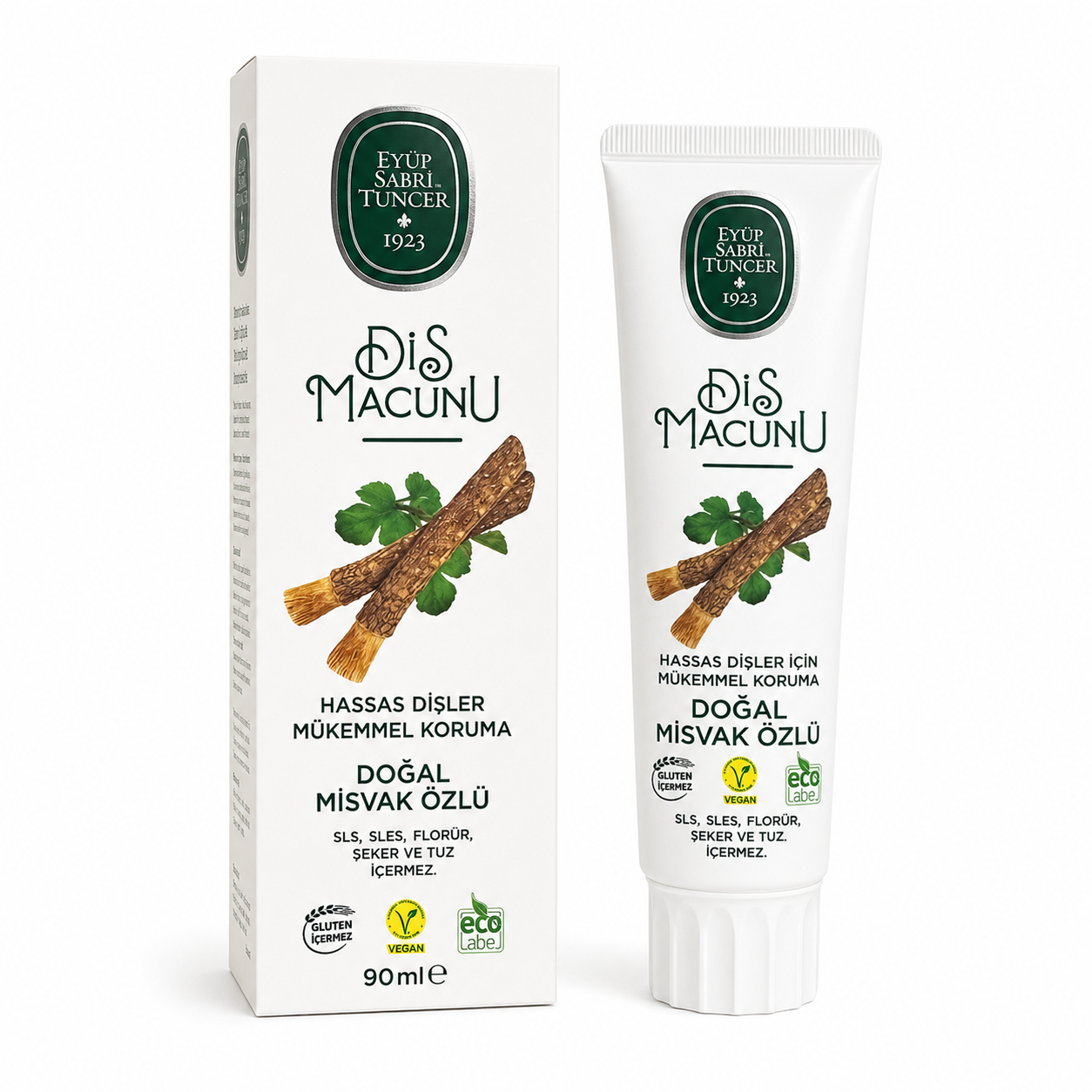 Eyüp Sabri Tuncer Misvak Zahnpasta 90 ml – Mit Miswak-Extrakt