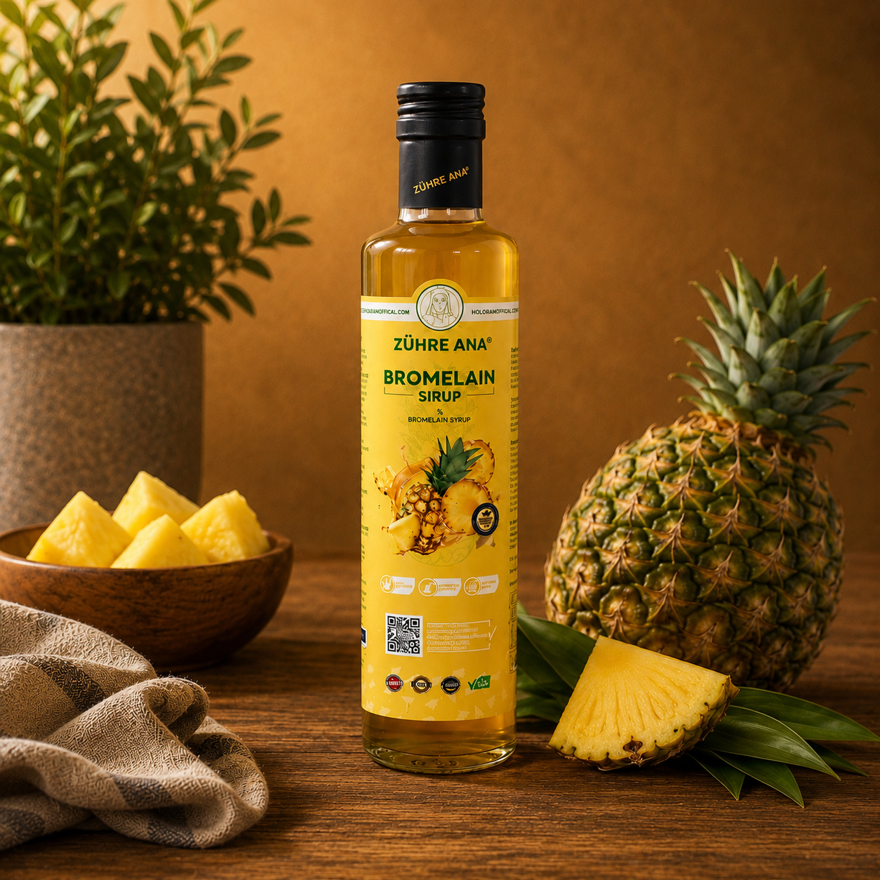 Bromelain Sirup – Zühre Ana – 250 g