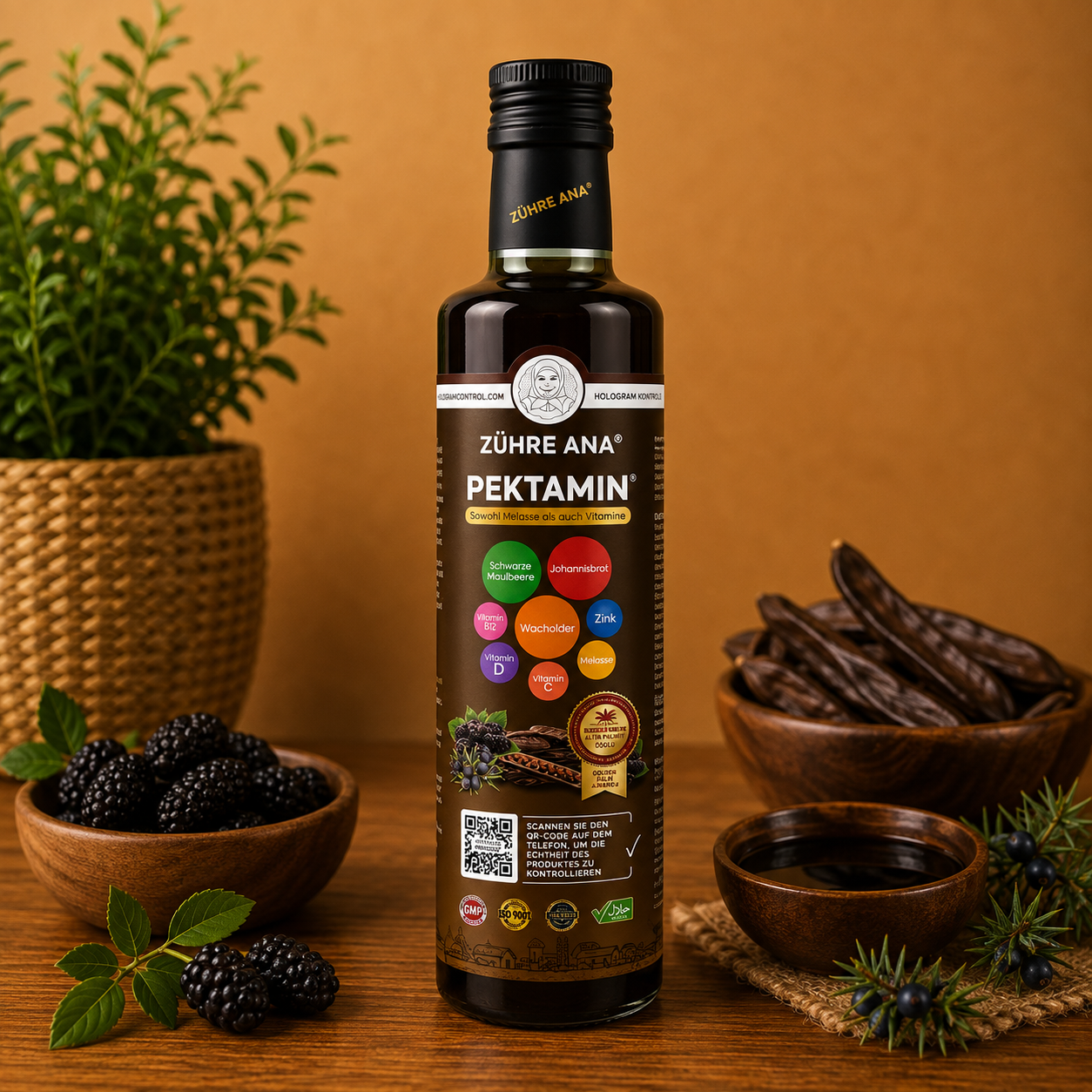 Pektamin Melasse + Vitamine – Zühre Ana – 350 ml