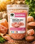 Himalaya Salz, natürliches Kristallsalz mit Mineralien, vegan & glutenfrei, 907g Beutel