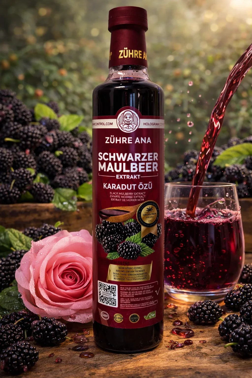 Zühre Ana schwarze Maulbeereextrakt 670g - Naturnaturia