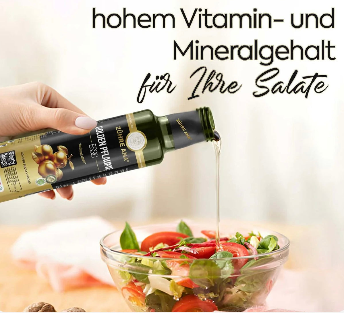 Golden Pflaume Essig (Altin Erik Sirkesi) – Zühre Ana – 250 ml