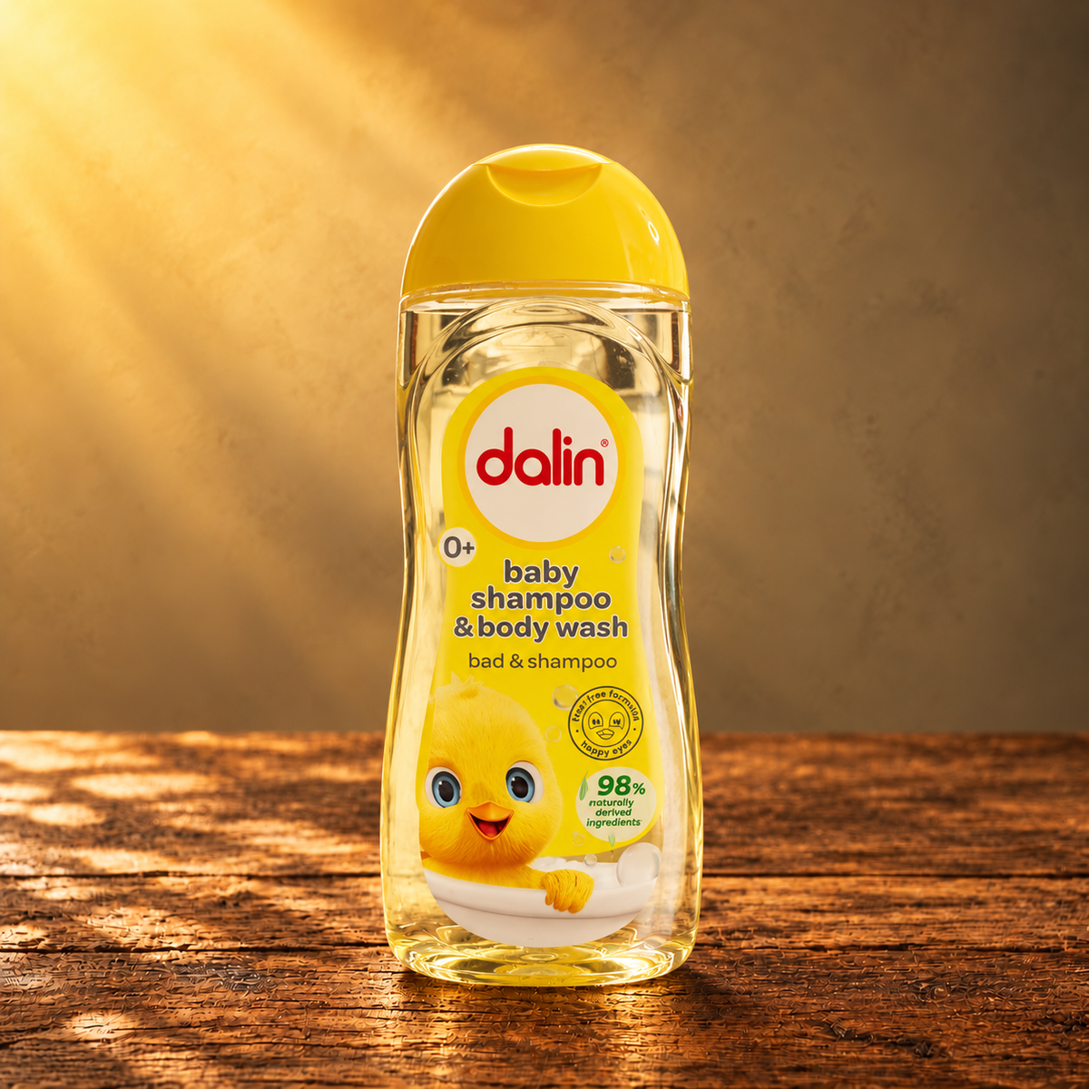 Dalin Baby Shampoo & Body Wash 200 ml – 98 % natürlichen Ursprungs