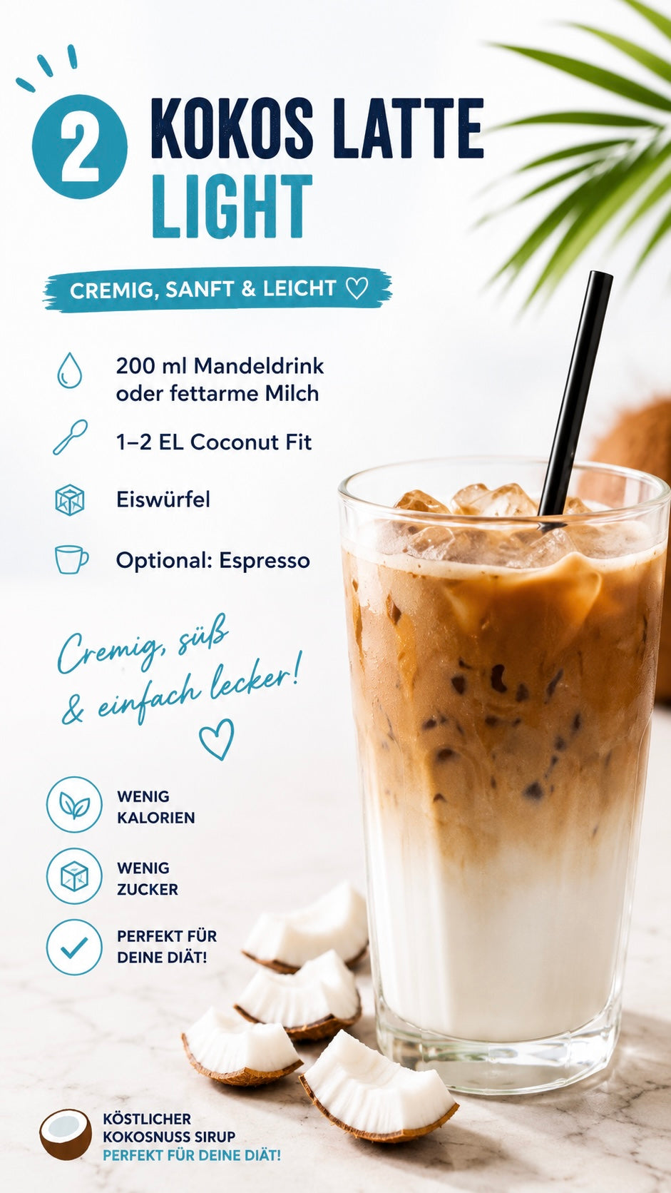 Coconut Fit (Kokonuss Mix) - Zühre Ana - 250 ml