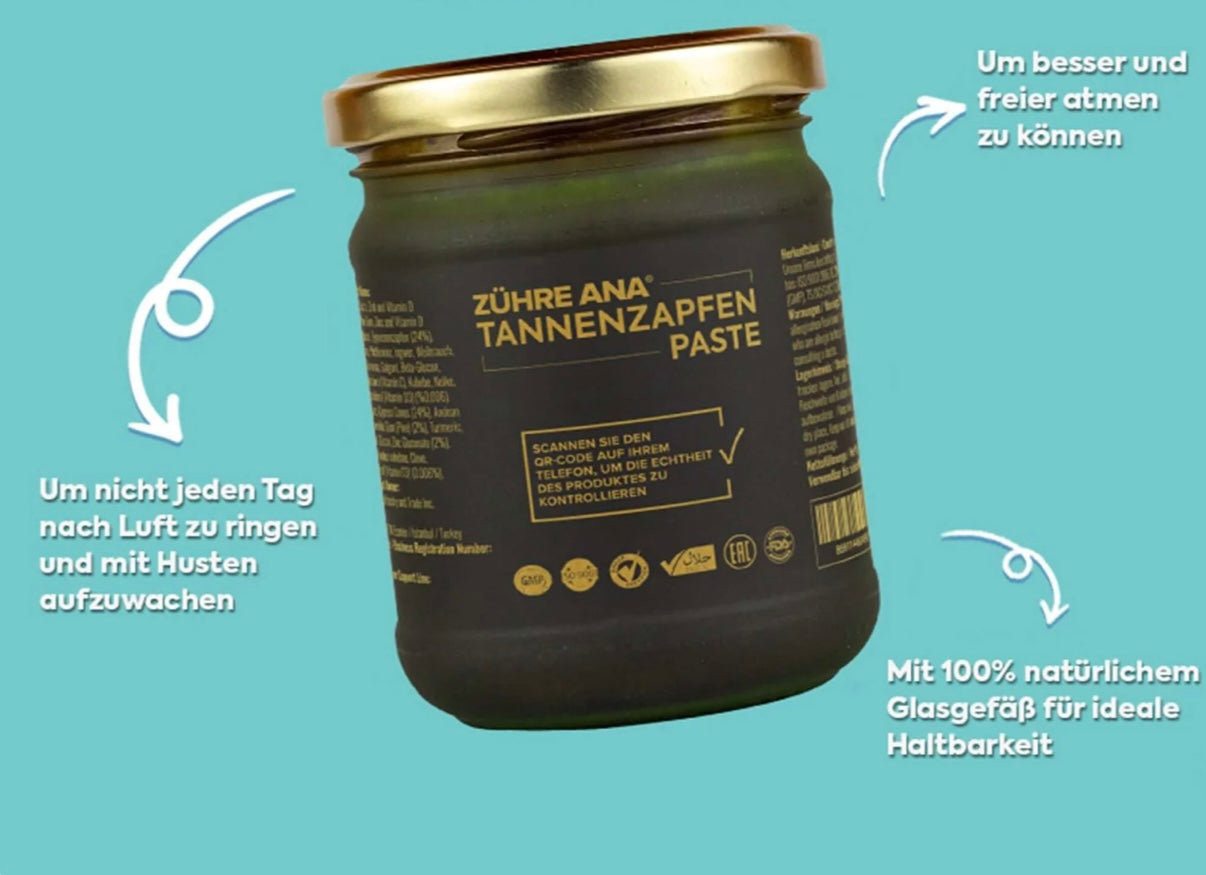 Kozalak Macunu (Tannenzapfenpaste) – Zühre Ana – 240 g