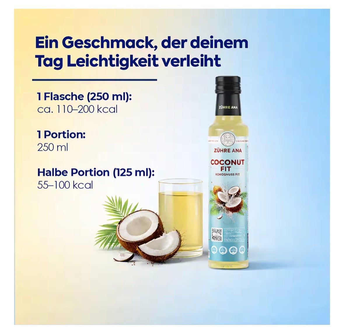 Coconut Fit (Kokonuss Mix) - Zühre Ana - 250 ml
