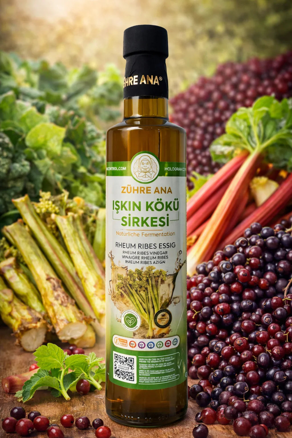 Zühre Ana Rheum Ribes Essig 500ml - Naturnaturia