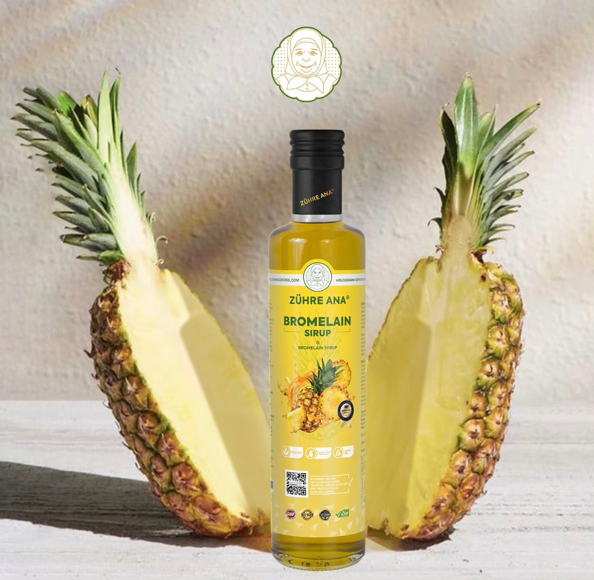 Bromelain Sirup – Zühre Ana – 250 g