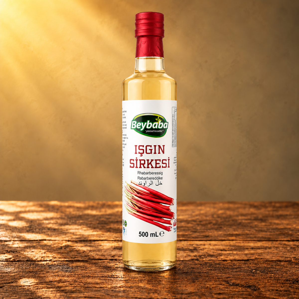 Beybaba Rhabarberessig (Iskin Sirkesi) 500 ml