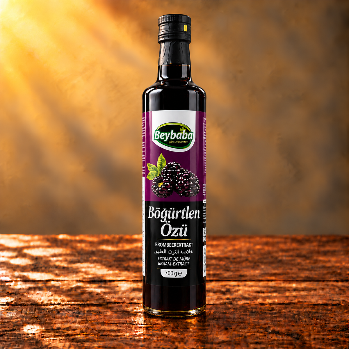 Beybaba - Brombeer Extrakt (Bögürtlen Özü) 700 g – Ohne Zusatzstoffe