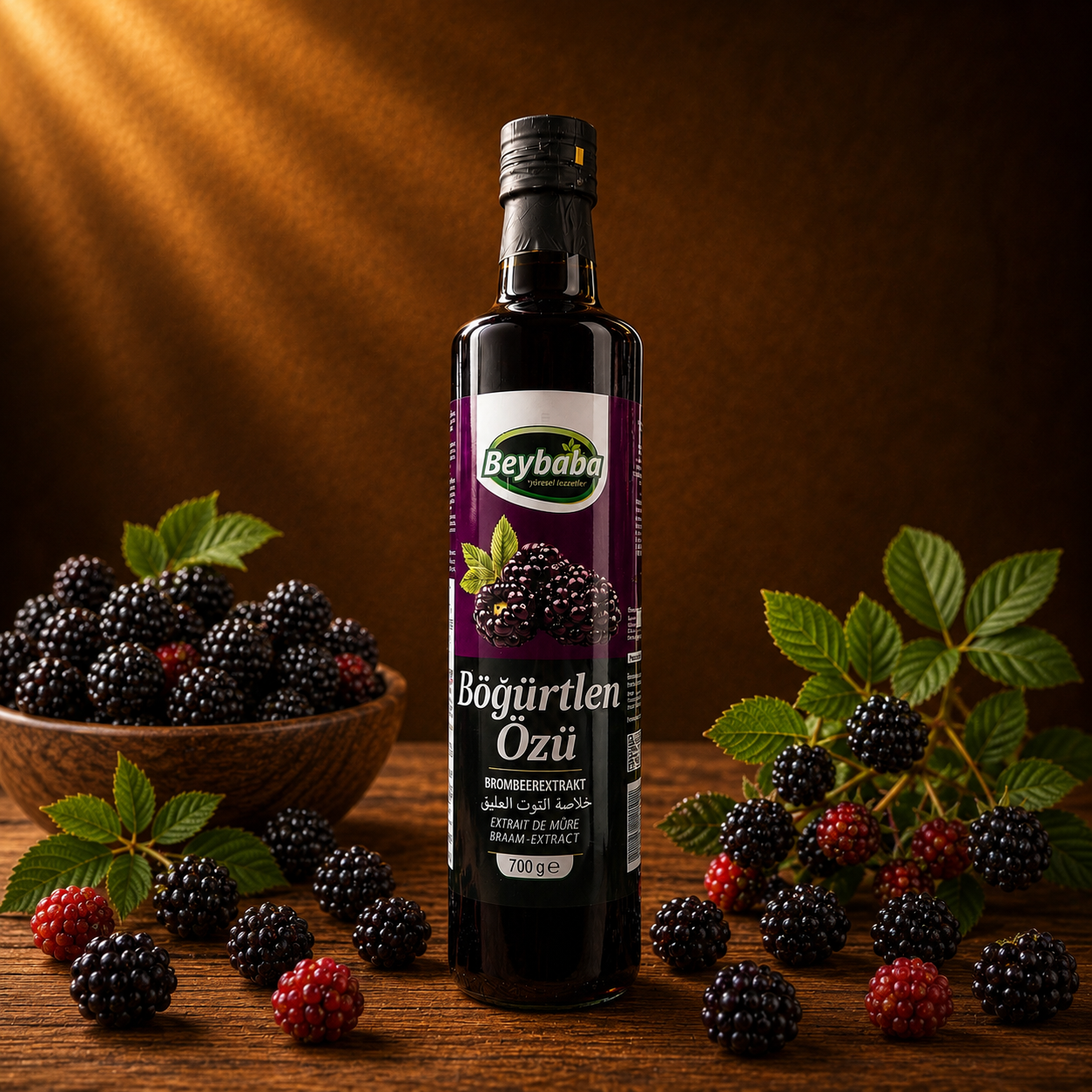 Brombeer Extrakt (Bögürtlen Özü) - Beybaba -700 g – Ohne Zusatzstoffe