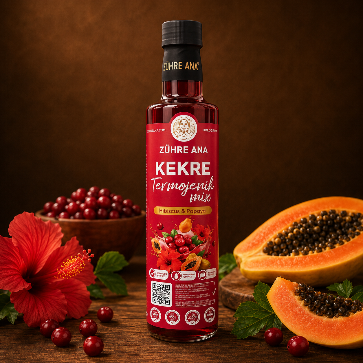 Zühre Ana - Kekre Termojenik Mix Hibiscus & Papaya – 250 ml