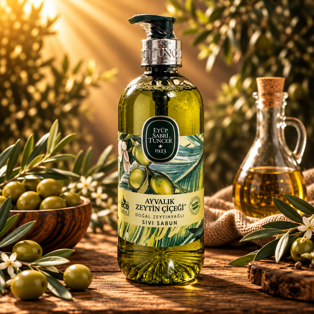 Eyüp Sabri Tuncer Ayvalik Zeytin Cicegi - Flüssigseife mit Olivenöl 500 ml